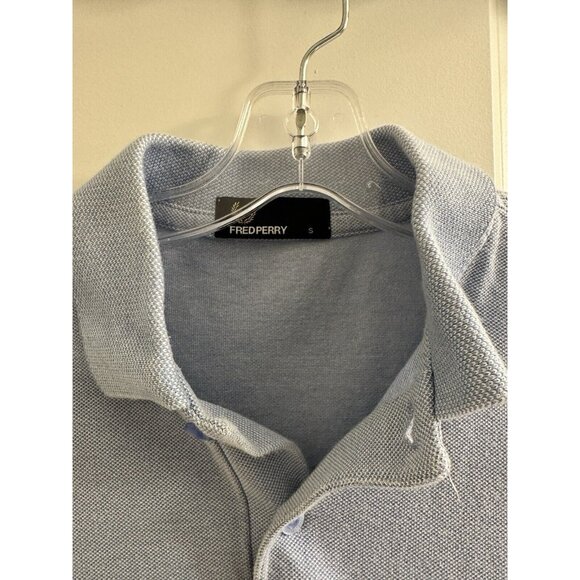 Fred Perry Polo Shirt Men's Small Blue Embroidered Logo Golf Tennis - Picture 2 of 9